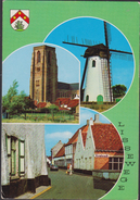 Grote Kaart Lissewege Brugge Windmolen Windmill Moulin A Vent - Brugge