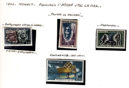 4 TIMBRES MONACO MNH**   / R239 - Collections, Lots & Series