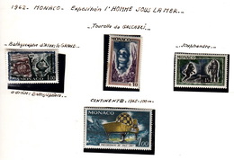 4 TIMBRES MONACO MNH**   / R239 - Lots & Serien