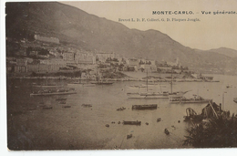 Monaco - Monte Carlo Vue Générale D'après  Plaques Jougla - Monte-Carlo