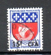 REUNION Armoirie  15f S 30c Paris 1961-65 N°350a - Used Stamps