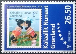 Groenland 2006 Yvertn° 437 *** MNH  Cote 10 Euro 50 Ans Europa 50 Jaar - Neufs