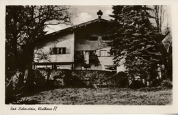 AK Rheinsberg/Mark Sanatorium Helmut Lehmann(Schloß,Parkseite) - Karte Gel. 58 - Bad Liebenstein