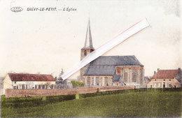 GUEVY-LE-PETIT - L'Eglise - SPLENDIDE CARTE COLOREE - Quevy