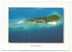 T1677 Maldives - Aerial View Of The Island Of Boduhithi - Vue Aerienne Aerial View / Viaggiata - Maldive