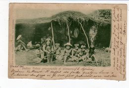 INDIAS TOBAS PREPARANDO EL ALMUERZO - Paraguay