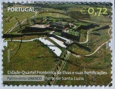 PIA - PORTOGALLO - 2014 : Forte Di Santa Lucia - Patrimonio Mondiale UNESCO - Oblitérés