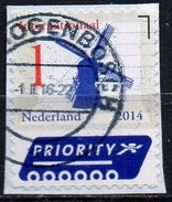 PIA - OLANDA - 2014 : Mulini A Vento - Francobollo Prioritario - Used Stamps