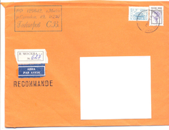 1998. Russia, The Letter Sent By Registered Post To Moldova - Covers & Documents