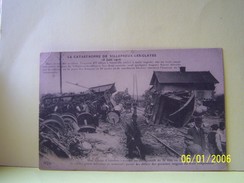 VILLEPREUX-LES-CLAYES (YVELINE) LES TRAINS. LA CATASTROPHE. 18 JUIN 1910. DANS CE TERRIBLE ACCIDENT, L'EXPRESS 477...... - Villepreux