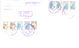 2000. Russia, The Letter Sent By Registered Post To Moldova - Storia Postale