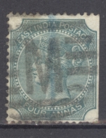 INDIA 1866-67: YT 27, O - FREE SHIPPING ABOVE 10 EURO - 1858-79 Kolonie Van De Kroon