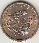 1 Dollaro USA Sacagawea 2009. Buona Conservazione - Conmemorativas