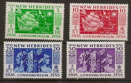 NOUVELLES HEBRIDES 1956 50 Years Co-territory MNH - Unused Stamps