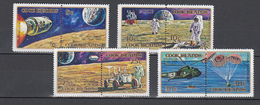Cook Islands 1972,8V In 4x2 Pair,exploration Of The Moon,aerospace,ruimtevaart,luft Und Raumfahrt,MNH/Postfris(A3051) - Océanie