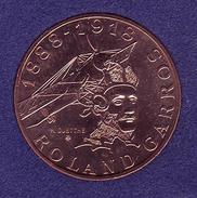 10 Francs Roland Garros - 1988 - FDC - Monnaie Issue D'une Boite Fleurs De Coins - - 10 Francs