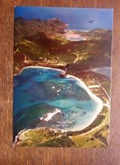 C P A : SAINT-BARTHELEMY : Baie De St-Jean, St John's Bay, Vue Aérienne - Saint Barthelemy