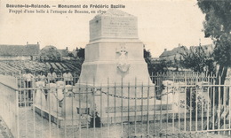 ( CPA 45 )  BEAUNE-LA-ROLANDE  /  Monument De Frédéric Bazille - - Beaune-la-Rolande