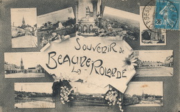 ( CPA 45 )  BEAUNE-LA-ROLANDE  /  Souvenir De Beaune-la-Rolande -  (Défaut Bord Haut) - Beaune-la-Rolande