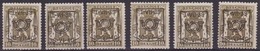 België/Belgique  Preo Typo N° 6x 430. - Sobreimpresos 1936-51 (Sello Pequeno)
