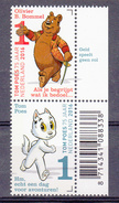 Nederland 2016 Nvph Nr 3426 + 3427; Mi Nr 3483 + 3484  Tom Poes En Olivier B. Bommel, Strip, Set Van 2 Zegels, Postfris - Ongebruikt