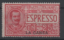 Occupazioni La Canea Espresso 25 C. MNH - La Canea