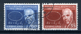 1963 - GROENLANDIA - GREENLAND - GRONLAND - Catg Mi. 62/63 - Used - (T/AE22022015....) - Oblitérés