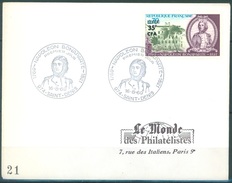 REUNION - FDC - 16.8.1969 - NAPOLEON DE BONAPARTE SAINT DENIS  - Yv 387  -  Lot 15073 - Brieven En Documenten