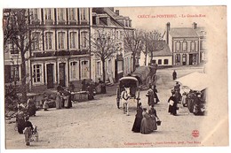 CRECY-en-PONTHIEU: La Grande-Rue - Crecy En Ponthieu