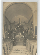 89 - Yonne St Saint Maurice Aux Riches Hommes Carte Photo Intérieur église - Autres & Non Classés