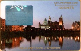 United Kingdom - GPT Test Card, Albert Dock 100 Units, Hologram & Initials,  RRR - Autres & Non Classés