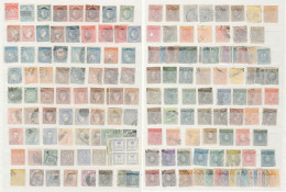 ESPAGNE. Lot. 1854-1905 (Poste), Valeurs Diverses Entre Les N°26 Et 225. - TB, B Ou Pd - Other & Unclassified