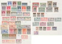 ESPAGNE. Collection. 1905-1930 (Poste, PA, Service, Exprès), Valeurs Moyennes Et Séries Complètes. - Other & Unclassified