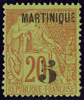 MARTINIQUE. No 1A, Fortes Charnières Mais Très Frais Et TB. - R - Other & Unclassified