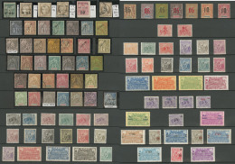 Collection. 1892-1945 (Poste, PA, Taxe), Quasiment Complète (sauf TAG), Qqs Ex (*) Et Obl, + Inini Complèt - Other & Unclassified