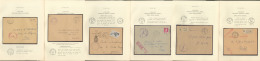 Collection. Guerre D'Algérie. Lettres Militaires 1956-1957, Ensemble De 33 Lettres Dont Reçus Avec Obl "Po - Vide