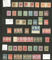 Collection. 1924-1962 (Poste, PA, Taxe, CPX, Préos), Valeurs Moyennes Et Séries Complètes Dont Cent - Vide