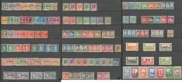 Collection. 1924-1958 (Poste, PA, Taxe, Préos), Valeurs Et Séries Moyennes, Des Ex ** Et Des Doubles Obl. - Vide