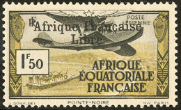 Poste Aérienne. France-Libre. No 14, Gomme Coloniale Sinon **. - TB - Otros & Sin Clasificación