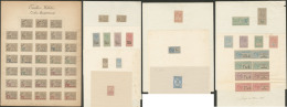 Collection. 1892-1900. Dimensions, Quittance, Effets De Commerce, Etc., Sur Feuilles De Dépôt Au Greffe. - - Other & Unclassified