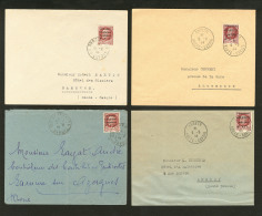 Annecy. No 1(2), Annemasse 6(2), Sur 4 Enveloppes . - TB - Liberation