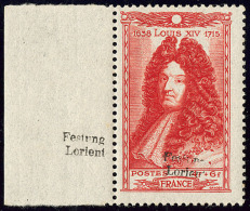 No 24 (4f + 6f Louis XIV, Mi. # 21), Bdf, Superbe. - RR (tirage 15) - War Stamps