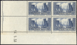 La Rochelle. No 261, Bloc De Quatre Cd 14.5.36, Un Ex *. - TB - 1930-1939