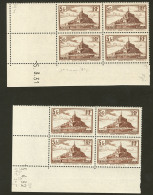 Mont St Michel. No 260II, Bloc De Quatre Cd 3.31 Et 4.32. - TB - 1930-1939