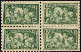 Caisse D'Amortissement. Provinces. No 269, Bloc De Quatre. - TB - 1927-31 Sinking Fund