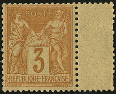 No 86, Bistre Jaune, Bdf. - TB - 1876-1878 Sage (Type I)