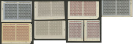 Nos 83(100), 85(50), 87(100), 88(100), Tous En Panneaux De 25 Ou 50 Avec Millésimes, Seize Ex *. - TB - 1876-1878 Sage (Type I)