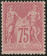 No 81, Rose, Très Frais. - TB. - R - 1876-1878 Sage (Type I)