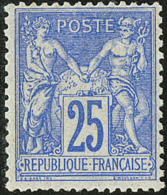 No 78, Outremer, Très Frais. - TB. - R - 1876-1878 Sage (Type I)