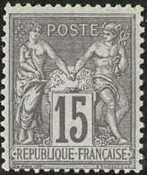 No 77, Gris, Très Frais. - TB. - R - 1876-1878 Sage (Type I)